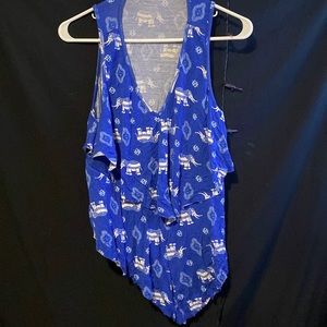 Blue tank from rue21, size XL.